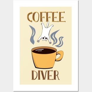 Coffee Diver Posters and Art